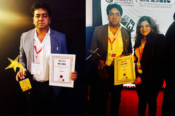 Rasbic awarded StepUp HR as Best Recruitment firms Senior Management Roles in 2017